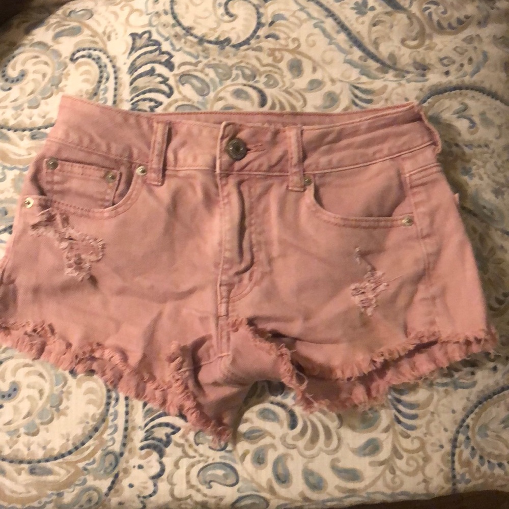 High waisted shorts